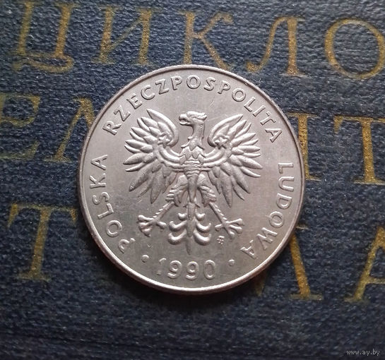 20 злотых 1990 Польша #07 XF