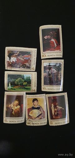 СССР живопись 7шт 1973г