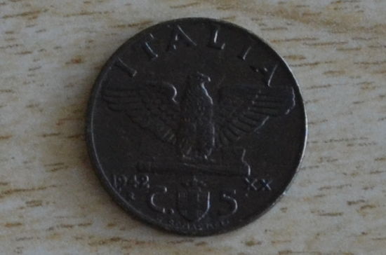 Италия 5 чентезимо 1942