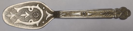 Лопатка для торта/кекса мельхиоровая.мельхиор, СССР