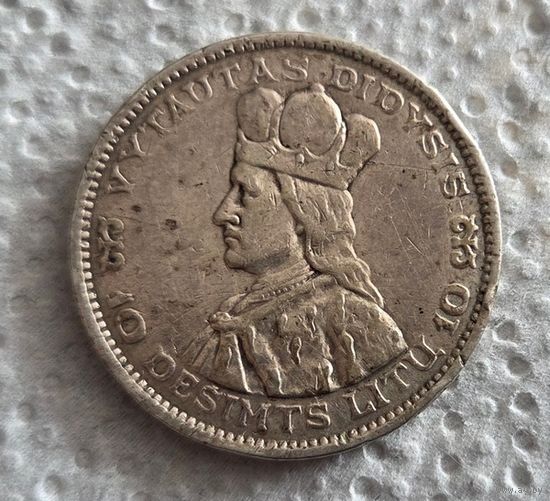 Литва 10 лит 1936