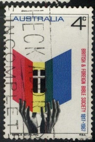 Австралия - 1967 [Mi. 384] Гашеная (AU08)