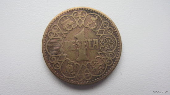 Испания    1  песета 1944 г