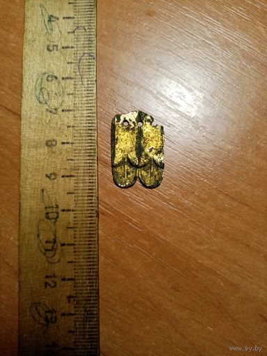 Позолоченная чешуя кивера 1812 года