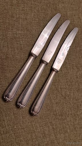 Нож столовый посеребренный BSF Platura Inox Германия ХХ век.