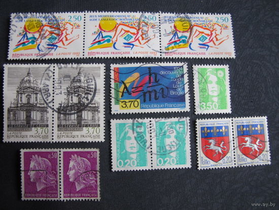 Лот марок Франции - 2