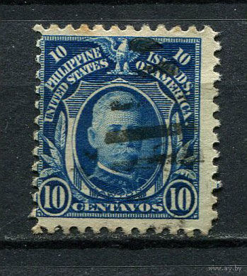 Американские колонии - Филиппины - 1936/1937 - Генри Лоутон 10С - [Mi.279A] - 1 марка. Гашеная.  (Лот 17GQ)-T41P1