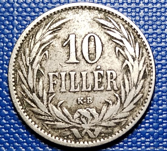 Венгрия 10 филлеров 1894 г.