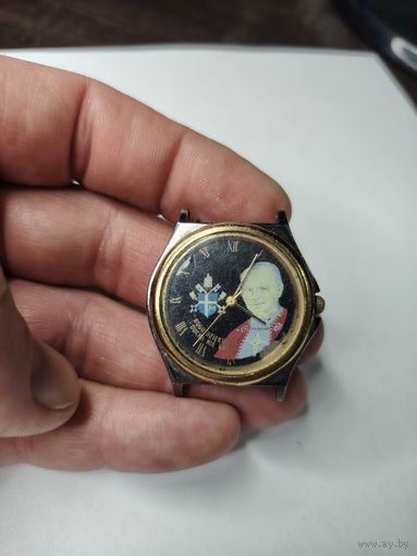 Часы Луч кварц (нет такой батарейки проверить, широкая и тонкая), без МЦ!!