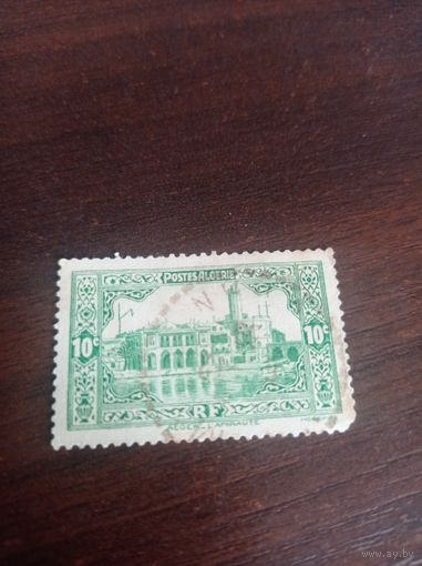 Французский Алжир 1936 года. Здание адмиралтейства. 10с