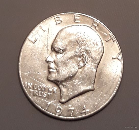 1 доллар 1974 D США