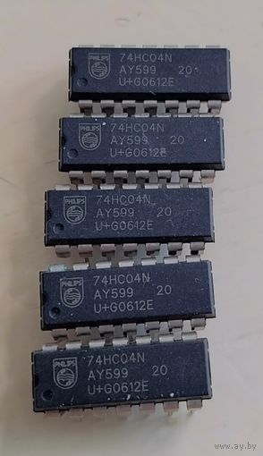 Микросхема 74HC04N Phillips