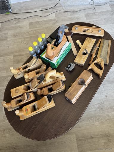 11 рубанков (Германия/Англия) + пила Spear & Jackson (ОДНИМ ЛОТОМ)