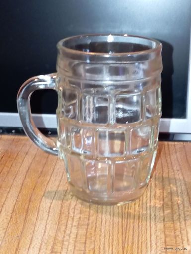 Пивная кружка ( бакал )  " Соты  " 0,25 L . Клеймо (  7  ) .