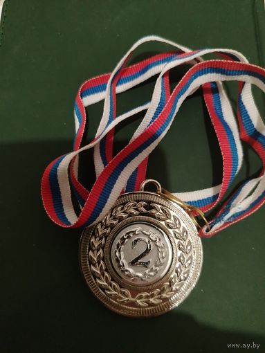 Спортивная медаль, 2 место. Новая