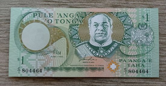 Werty71 Тонга 1 паанга 1995 UNC банкнота