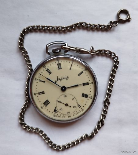 Часы молния с цепочкой в ремонт с рубля!