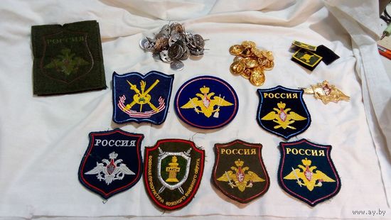 Шевроны МЧС, штабы ВС, полевой формы