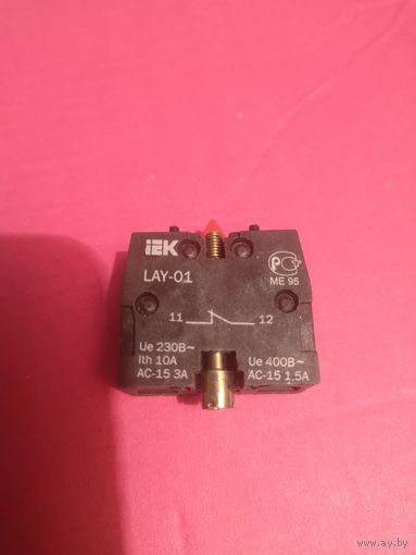 Блок контактный (дополнительный контакт) BDK11 (LAY-01) 1NC для LAY5 IEK