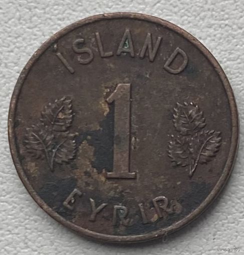 Исландия 1 эйре 1953 г.