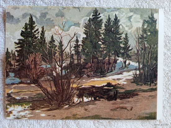 1957. Соколов. Холодный день