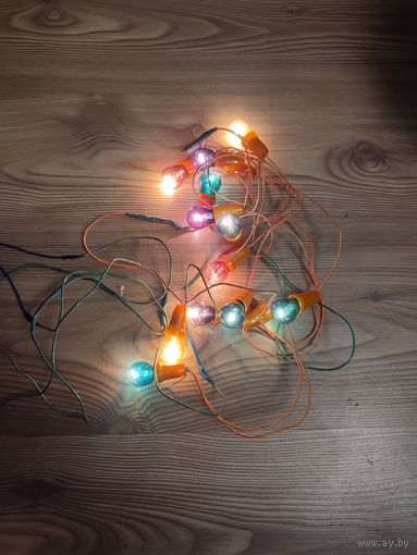 Герлянда ёлочная СССР