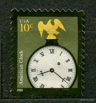 Американские часы. США. 2003. Полная серия 1 марка. Чистая без клея