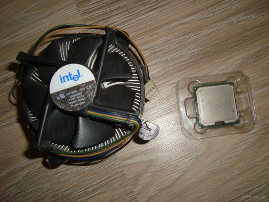 Intel Pentium SL9KG 775s. + кулер