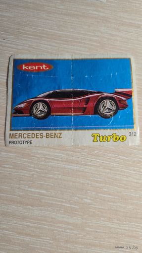 Вкладыша от жвачки TURBO 312