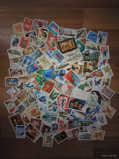 100 чистых марок СССР