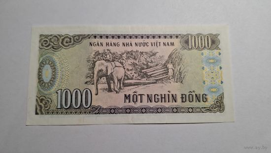 Вьетнам 1000 донг 1988 1