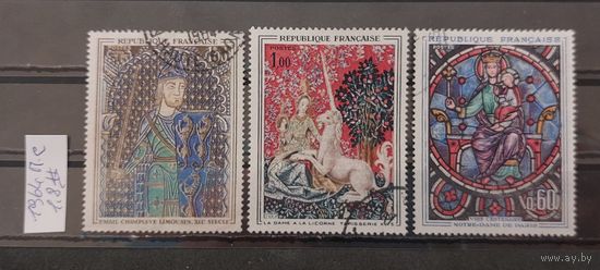 РАСПРОДАЖА ФРАНЦИЯ 1964г. Полная серия. Гаш.