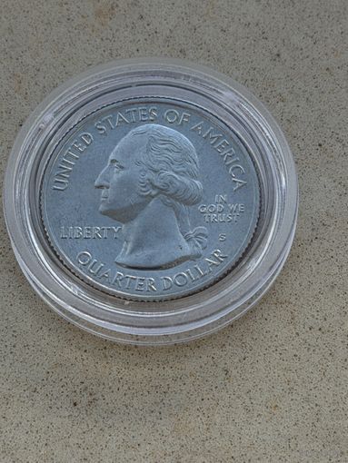 США набор памятных 25 центов 2012 г. Парки США комплект 5 штук. S