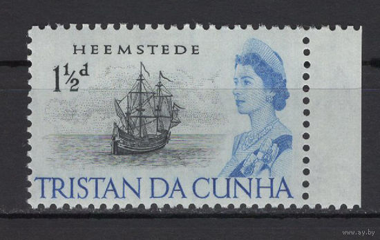 Тристан да Кунья /Tristan da Cunha 1965** Парусный корабль Елизавета II