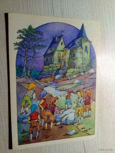 Открытка"Мальчик-с-пальчик"