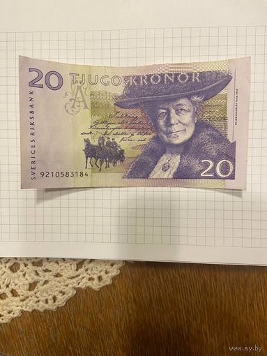 Швеция. 20 крон образца 2008 года -1101