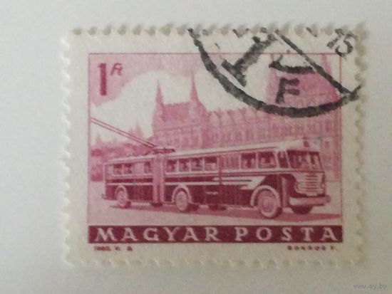 Венгрия 1963. Транспортные средства Венгрии. Стандартный выпуск