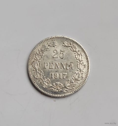25 пенни 1917 года