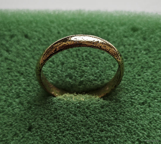 Обручальное кольцо XIXв.  Диаметр 21мм. лот ок-3,6