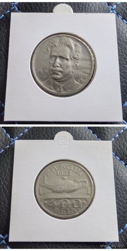 Распродажа с 1 рубля!!! Бразилия 400 реалов (Освалду Крус) 1937 г.