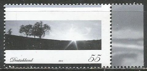 Германия. Траурная марка. 2012г. Mi#2920.