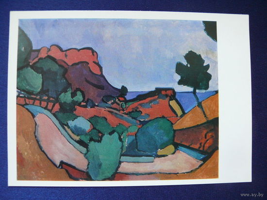 Андре Дерен, Дорога среди гор, 1970.