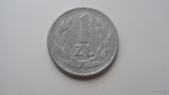 . Польша 1 злотый 1966 г.