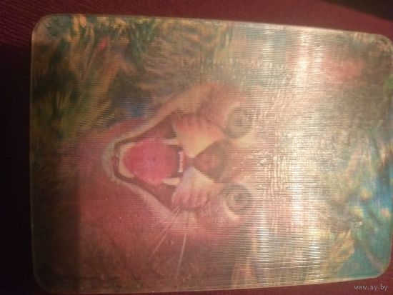 Обьемные календарики, голограмма, 70е годы