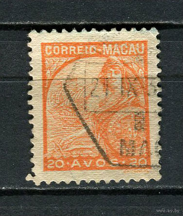 Португальские колонии - Макао - 1934 - Аллегория 20А - [Mi.286] - 1 марка. Гашеная.  (Лот 24Ct)