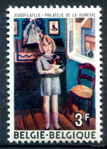 Бельгия - 1972г. - картина, молодёжная филателия - 1 марка - полная серия, MLH [Mi 1694]. #2-Bc-36-B-1