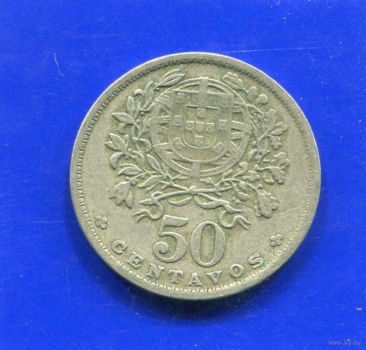 Португалия. 50 сентаво 1947