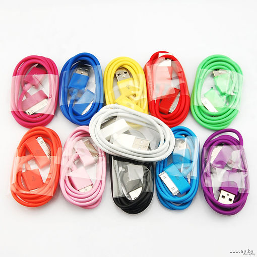 Кабель зарядное для  Apple iPhone 2G 3G 3GS 4GGS iPod iPad