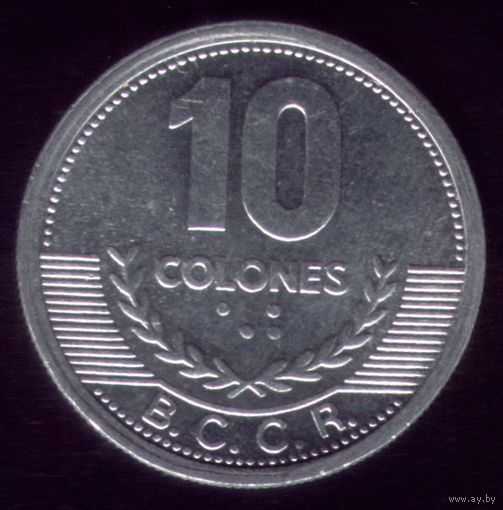 10 Колон 2008 год Коста-Рика