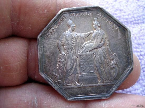 Серебряная медаль. Банк Франции. Год VIII (1799-1800).